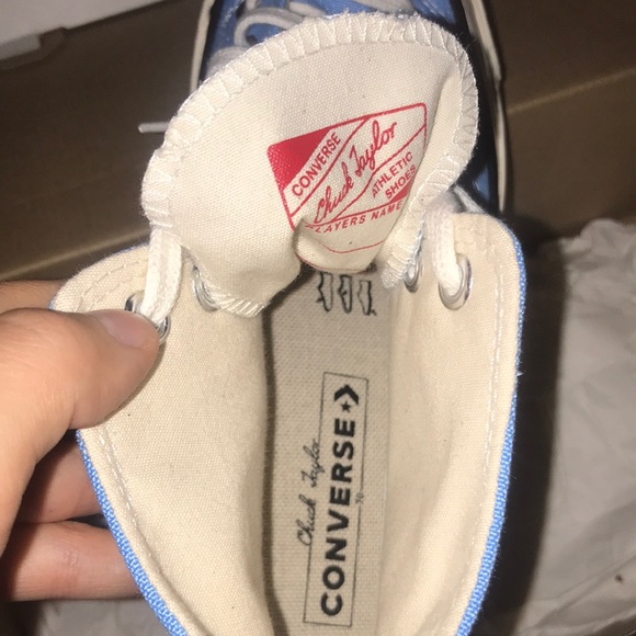 Blue Converse - Picture 3 of 3